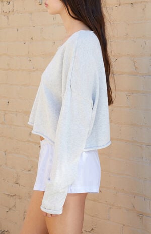 Silver Cameron Cropped Sweater image number 2