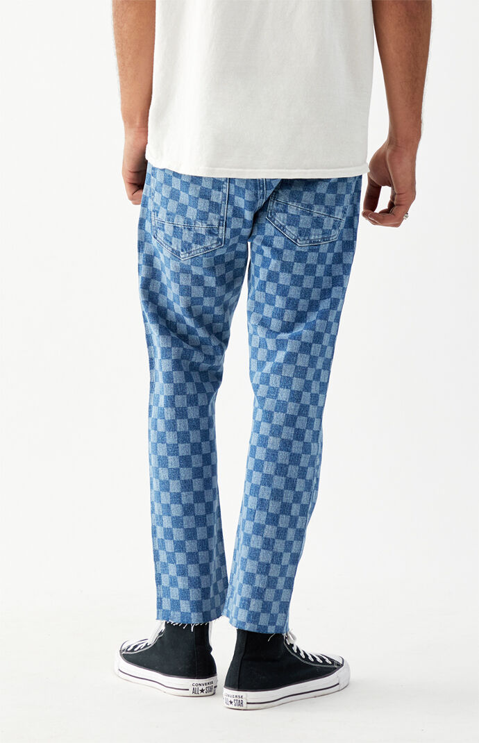 PacSun Toby Vintage Checkered Loose Jeans PacSun