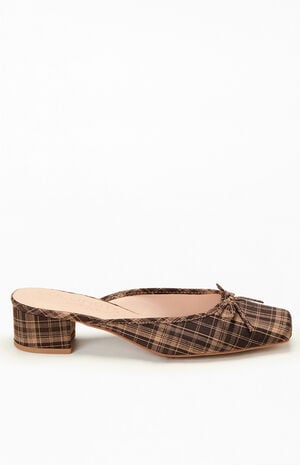 Women's Geneva Marron Mules image number 1
