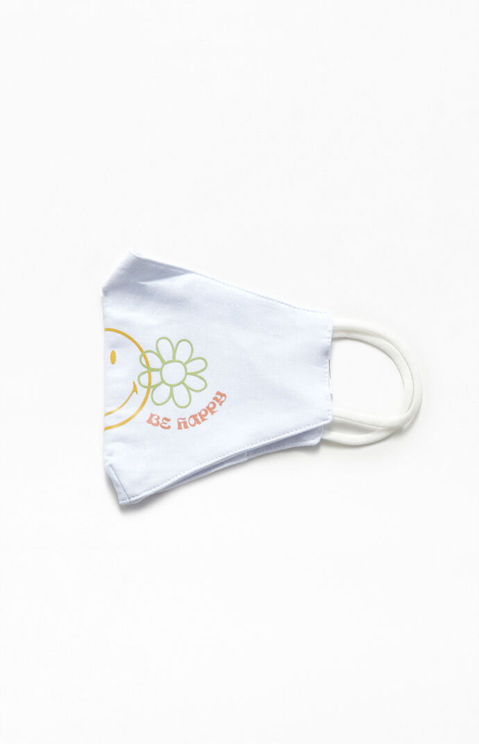 Be Kind Be Happy Face Mask