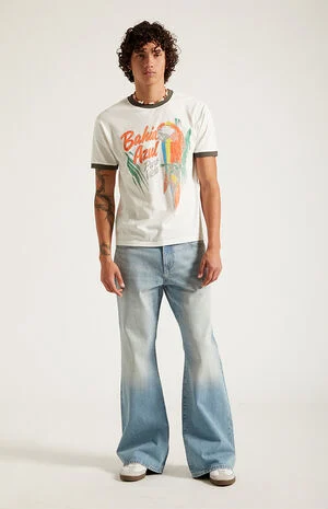 Jordan Baggy Bootcut Jeans Medium Blue image number 6