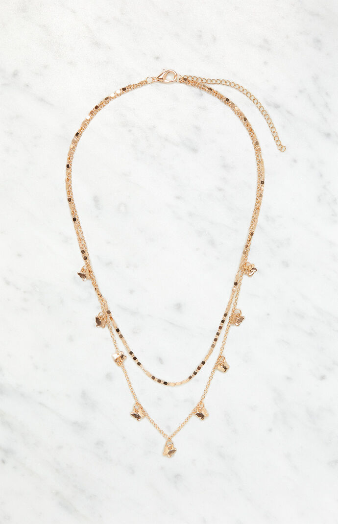 Butterfly Layered Necklace
