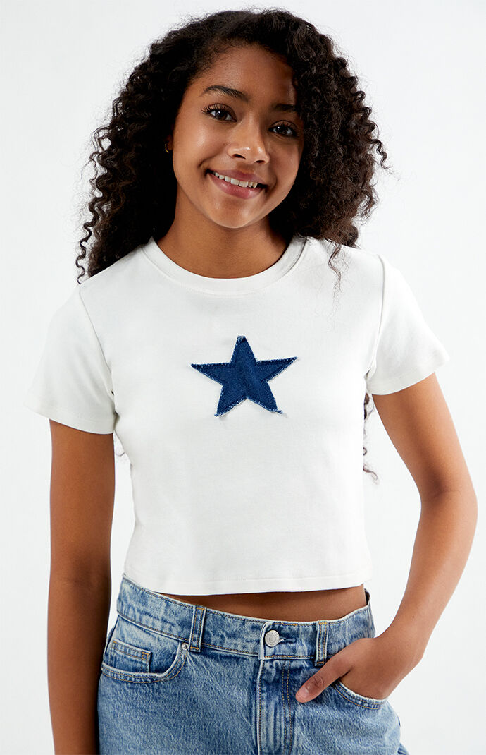 【PORTERNA】Edith Button T-shirt Edikted 76 Oversized T-Shirt | PacSun