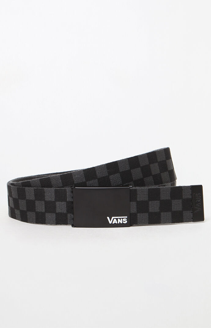 vans checkerboard belt