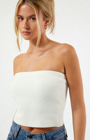 Spirit Strapless Knit Tube Top image number 1