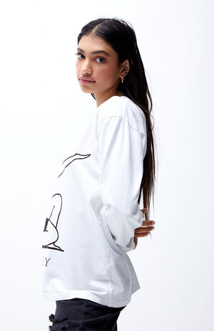 White Radiant Energy Long Sleeve T-Shirt White Radiant Energy Long Sleeve T-Shirt image number null