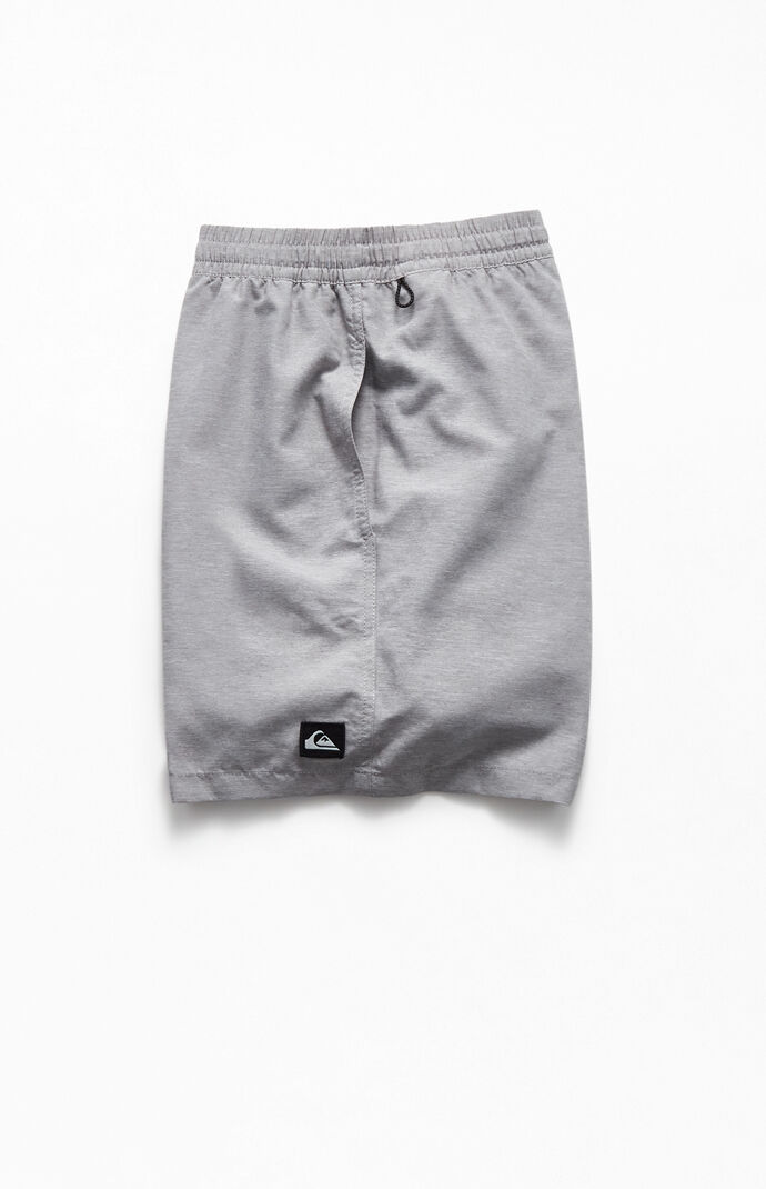 Gray Everyday 17" Swim Trunks