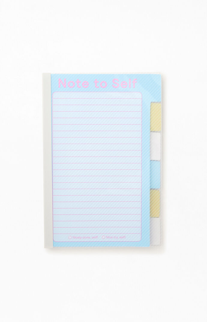 Note To Self Note Pad