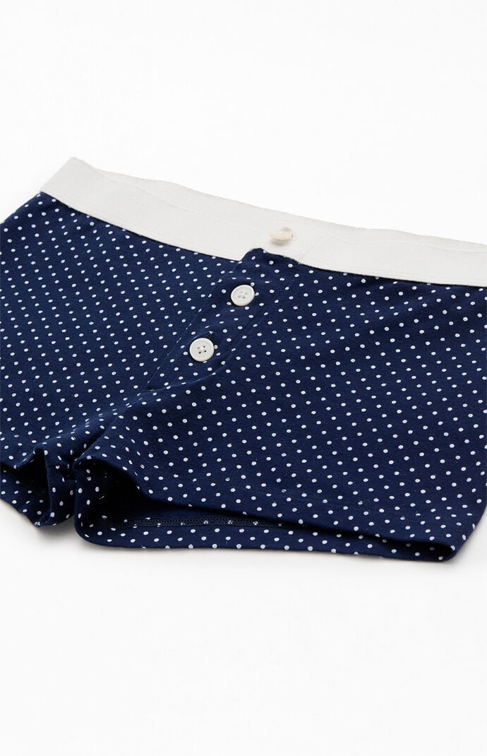 John Galt Polka Dot Pajama Boyshorts