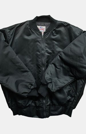 '90s Whitestar Limo Varsity Puffer Jacket image number 2