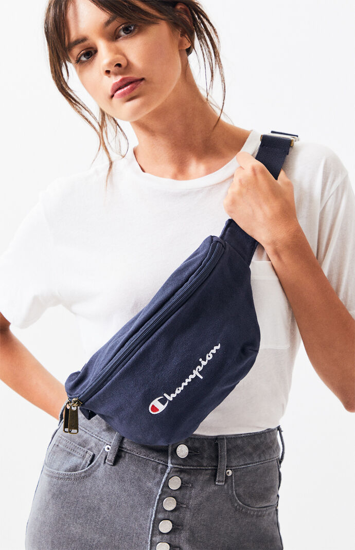 gold champion fanny pack