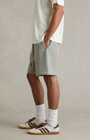 Concrete Heather Signature Classic Sweat Shorts image number 4