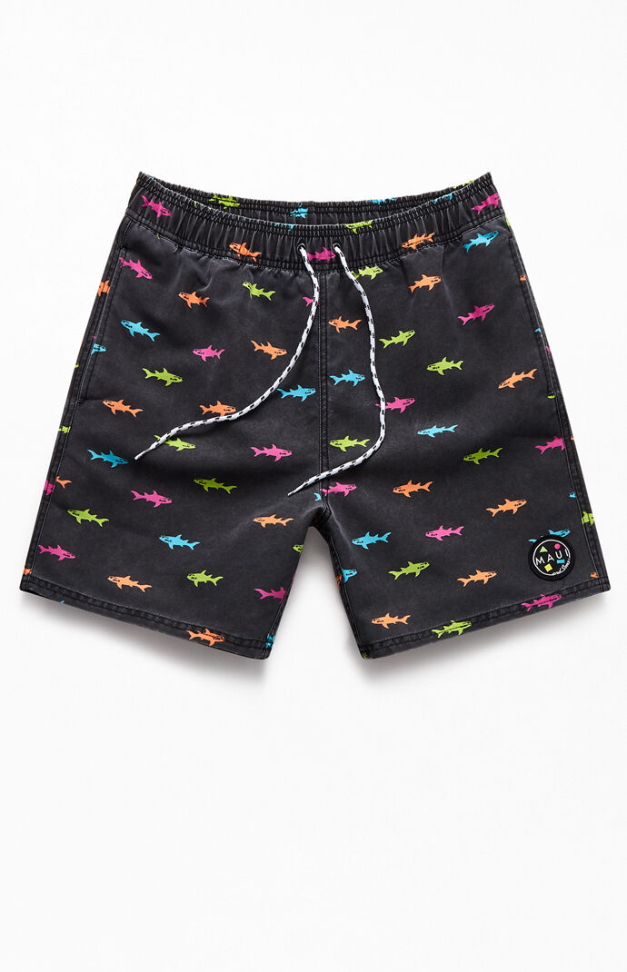Neon Chubby 17" Swim Trunks