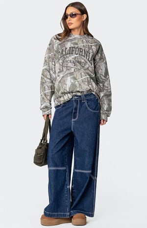 Cali Baby Camo Sweatshirt image number 2