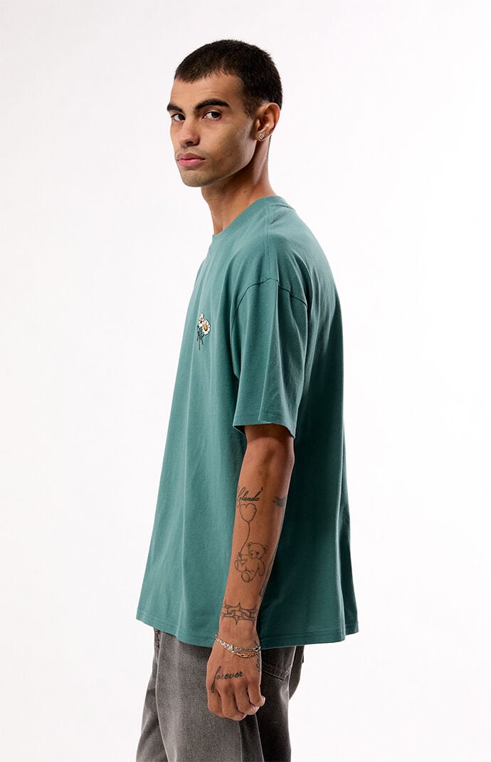 Pacsun Bloom Embroidered T-Shirt