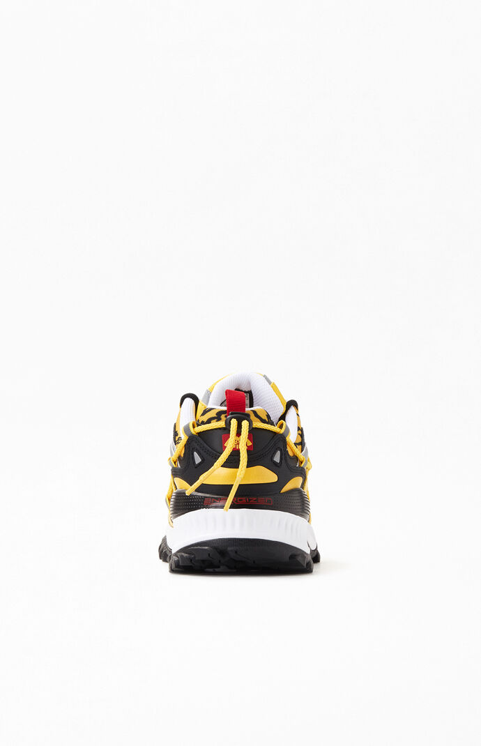 Black & Yellow Expeditioner Shoes