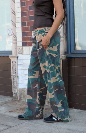 Camo Anastasia Baggy Sweatpants image number 2