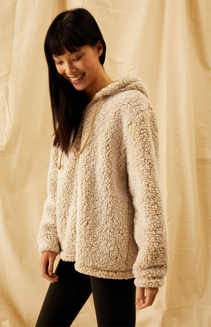 Pacsun deals sherpa hoodie