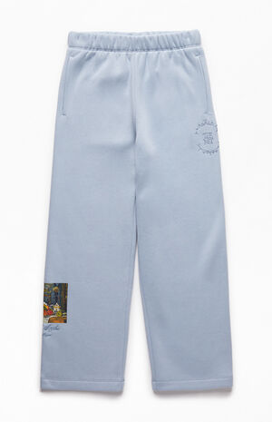 x PacSun Kids Dish of Apples Paul C&eacute;zanne Straight Leg Sweatpants image number 1