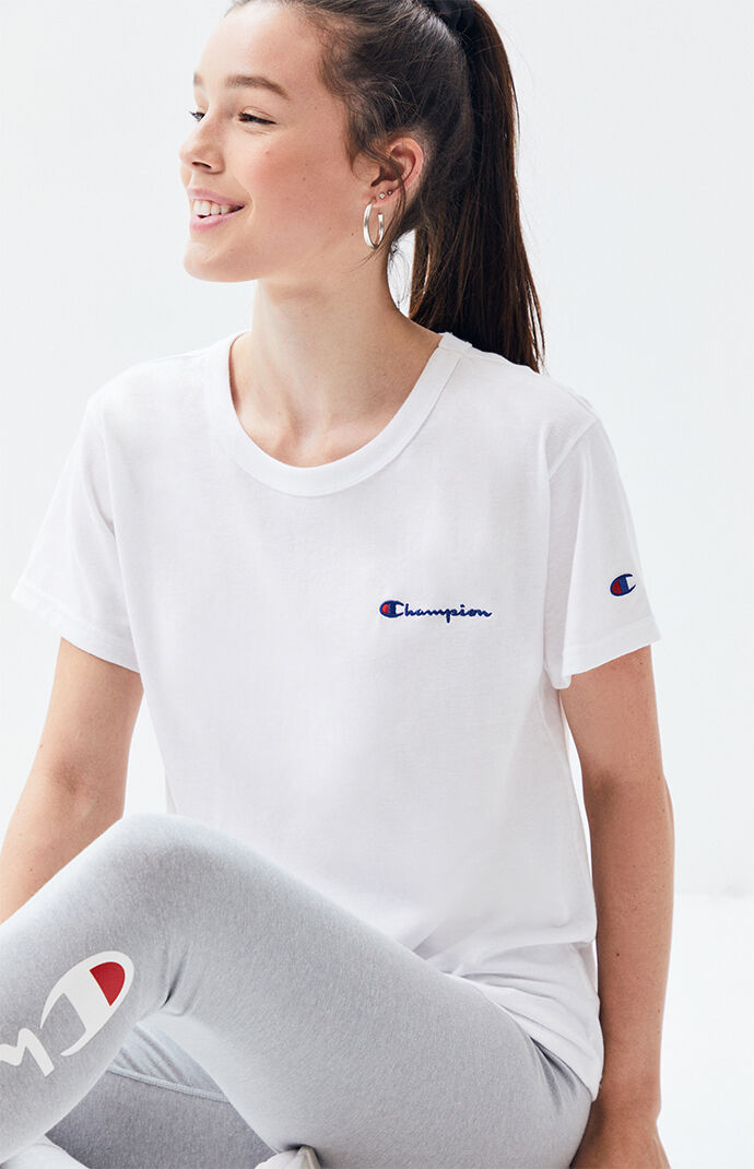Champion boyfriend t shirt clearance