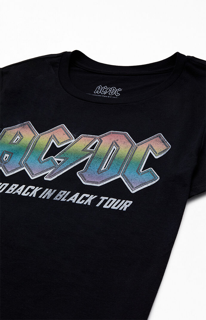 Kids AC/DC Back Black T-Shirt
