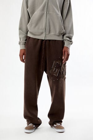Ghost Applique Baggy Sweatpants image number 3