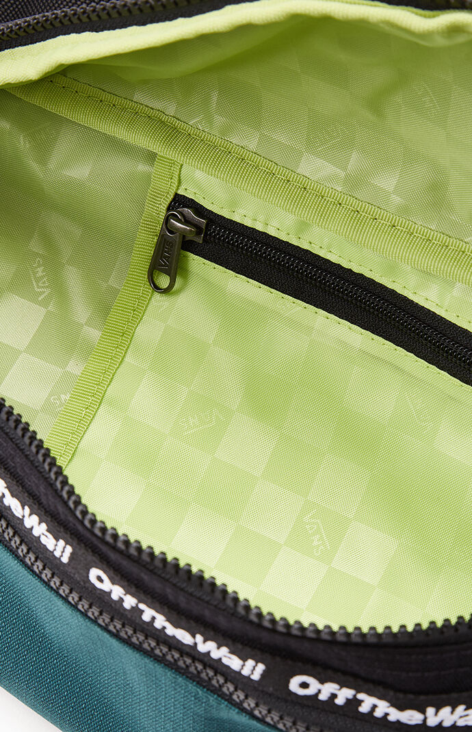 Black & Green Ward Sling Bag