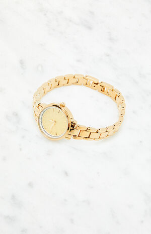 Gold Circle Watch image number 2