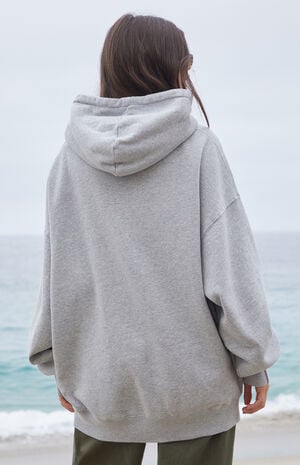 Silver New York Oversized Hoodie image number 3