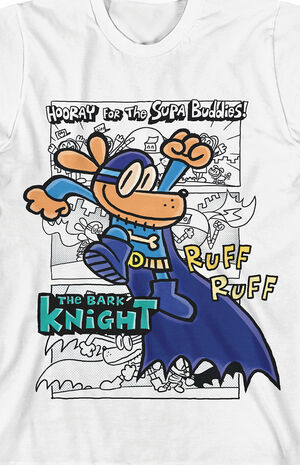 Kids Dog Man The Bark Knight T-Shirt image number 2