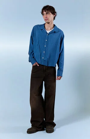 Blake Extreme Baggy Jeans Overdyed Brown image number 2