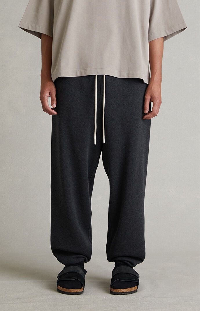 Fear of God ESSENTIALS Iron Grey Heather Classic Fleece Sweatpants