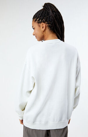 Paris Louve Building Crew Neck Sweatshirt image number 4