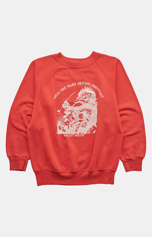 '80s The Night Before Christmas Crew Neck Sweatshirt image number 1