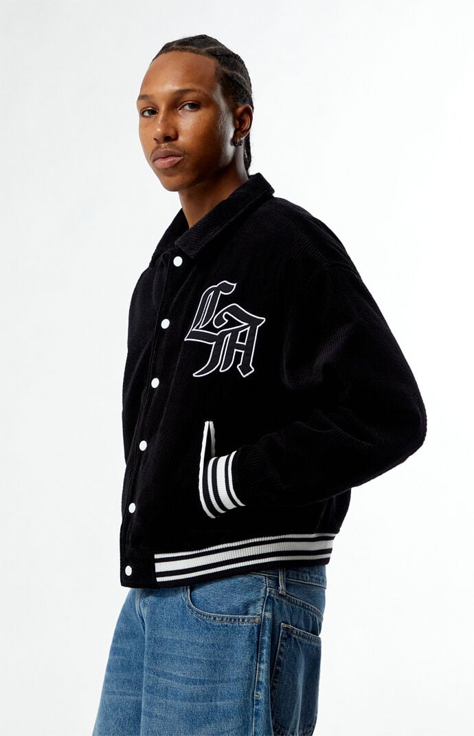 Pacsun City Corduroy Varsity Jacket