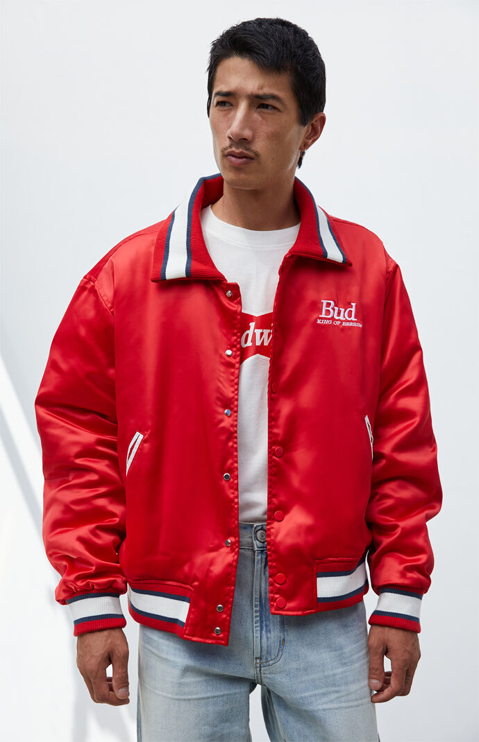 By PacSun Satin Coach Jacket
