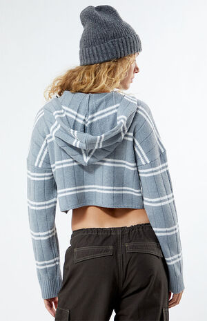 Eco Ribbed Sweater Hoodie image number 4
