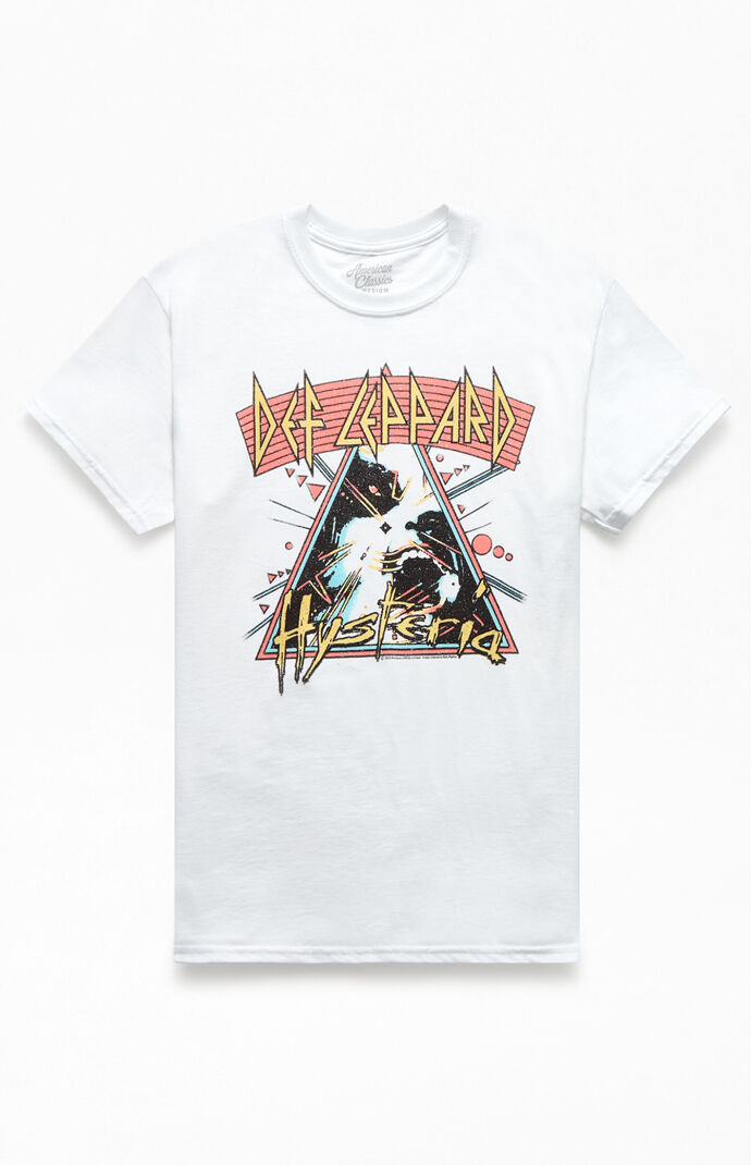 Def Leppard Hysteria T Shirt Pacsun