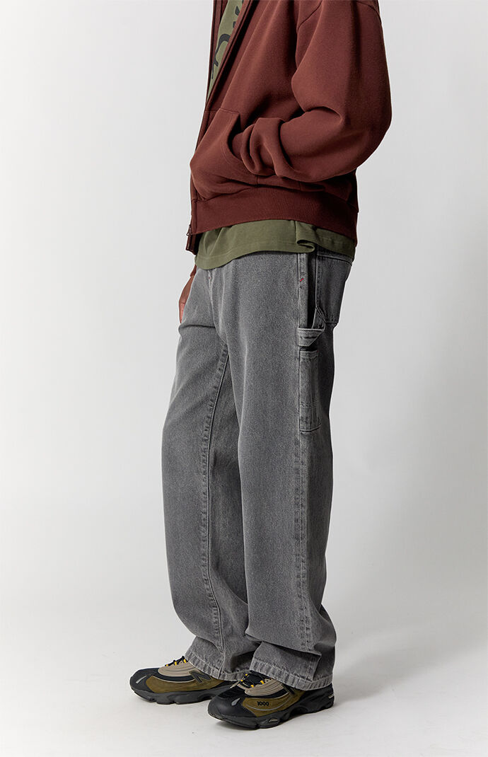 ら*ど様 sullen tokyo baggy jeans dark gray Pacsun Dylan Baggy Jeans Carpenter Tokyo Gray | Pacsun