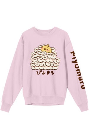 Piyomaru Group Shot Crew Neck Sweatshirt image number 1
