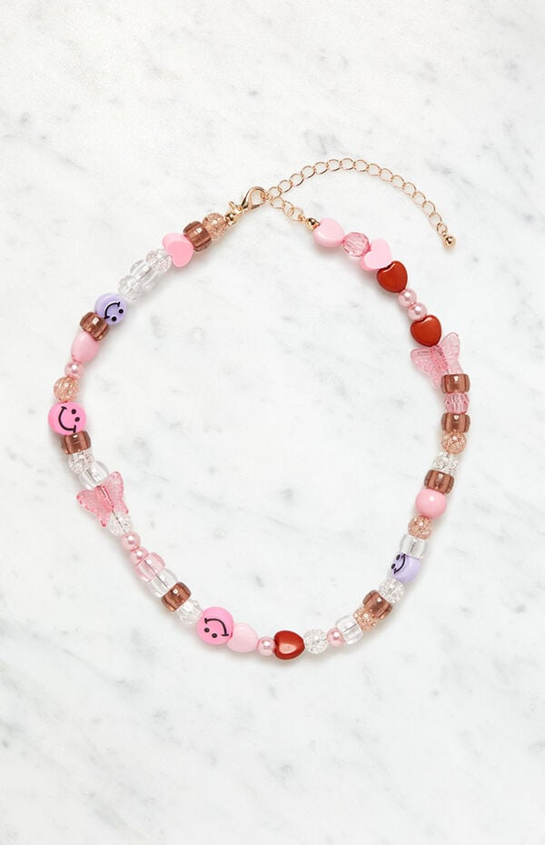 Vday Beaded Necklace