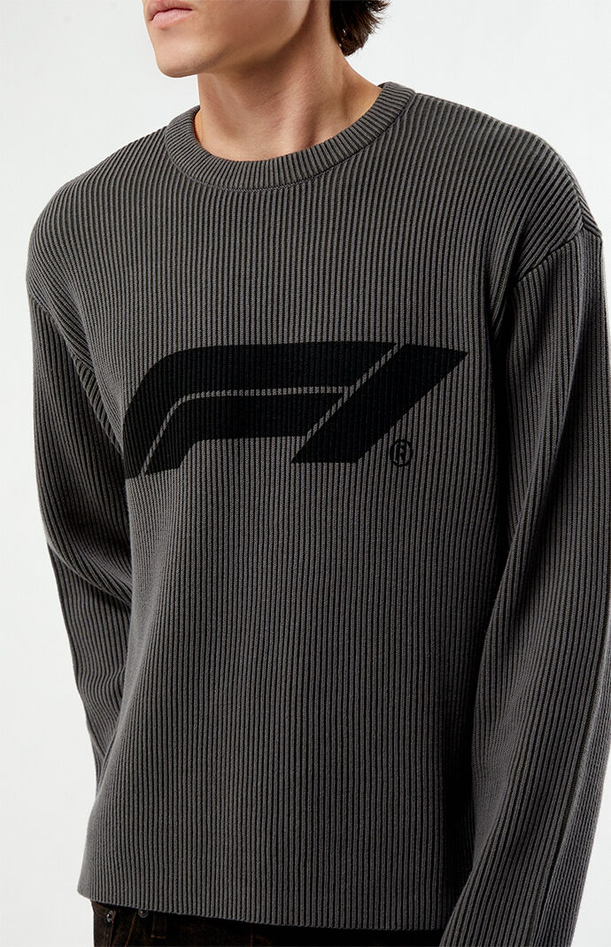 Formula 1 x Pacsun Ribbed Knit Crew Neck Sweater