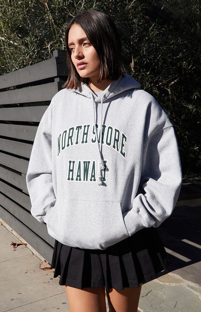 John Galt Gray North Shore Hawaii Hoodie PacSun