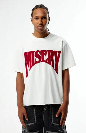 Misery Cropped Boxy T-Shirt image number 2