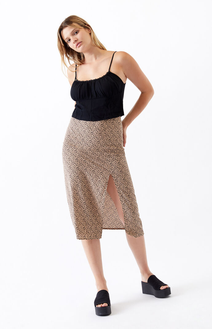 Daisy Trim Shirred Cami Tank Top