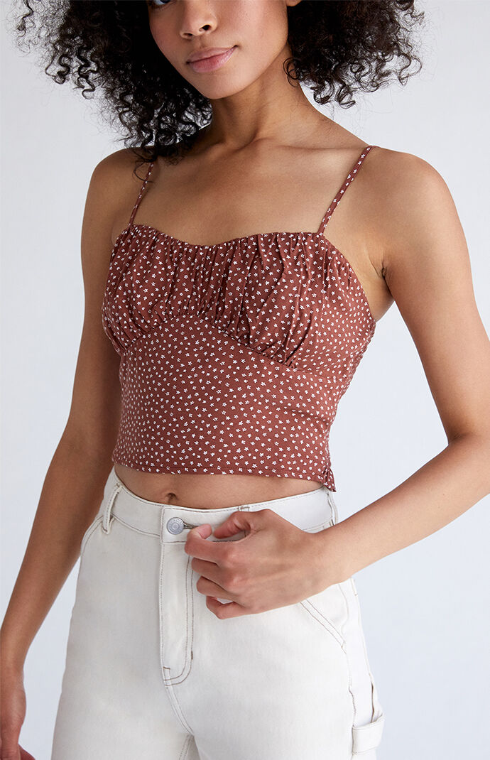 Ruched Cami Top