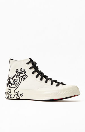 Næste Spis aftensmad Sodavand Converse x Keith Haring Chuck 70 High Top Shoes | PacSun