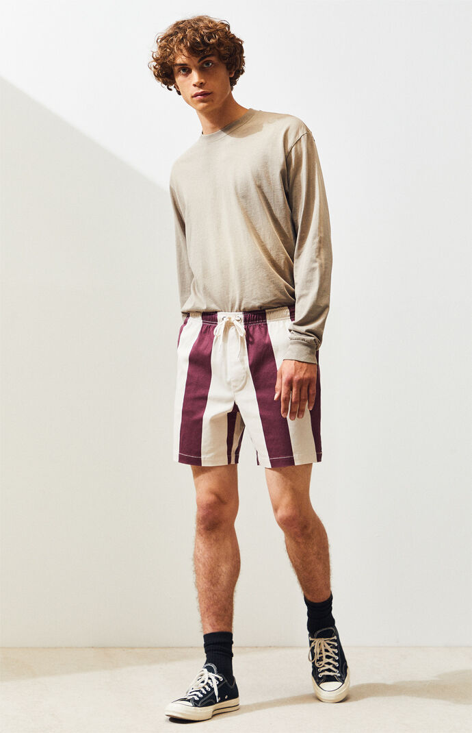 pacsun striped shorts