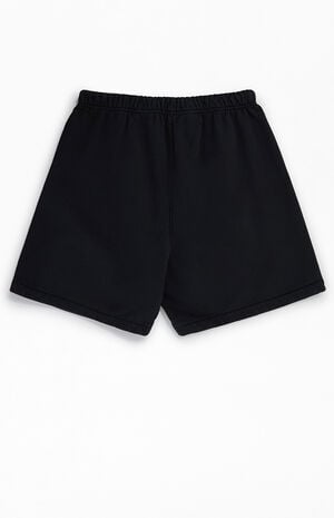 Vintage Black Classic Sweat Shorts image number 3