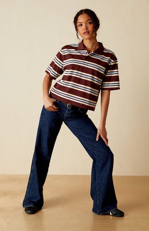 Diana Striped Polo Shirt